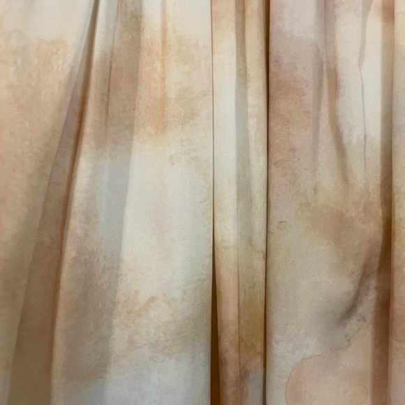 H&M Beige Long V-Neck Dress - Picture 4 of 6